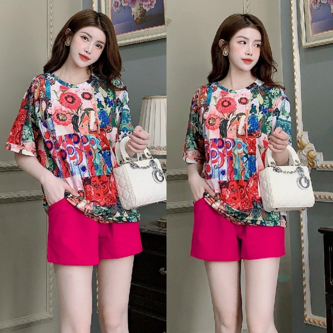 Đồ bộ nữ kiểu đẹp đi chơi, mặc nhà, thể thao đều đẹp với mẫu này
